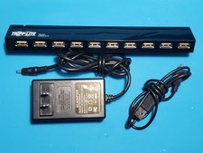TRIPP LITE U223-010 10-Port USB 2.0 Compact High Speed Hub For Desktop/Notebook picture