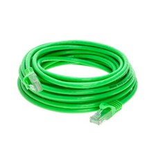 CAT6 Network Patch Cable RJ-45 Ethernet LAN Internet Cord Green 3FT - 20FT LOT picture
