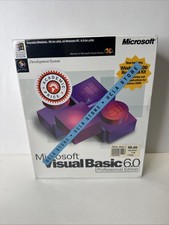 Microsoft Visual Basic 6.0 Professional Edition New In Sealed Box picture