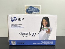 IDP SMART-21S Starter ID Printer Bundle plastic card printer color New Open Box picture