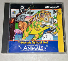 Microsoft Magic School Bus Explores World of Animals Early Learning CD Win98/NT picture