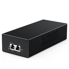 Gigabit Poe Injector 90W, 10/100/1000Mbps Poe++ Injector Adapter, IEEE 802.3Bt/A picture