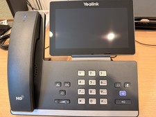 Yealink MP58 Cordless VoIP Conference Phone Bluetooth Handset Microsoft Teams picture