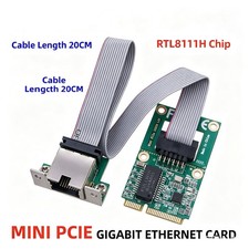 Mpcie Mini PCIe Gigabit Network Card Desktop 1000M Wired Network Card Rtl8111h picture