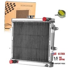 3 Row Core Aluminum Radiator for 1984-1995 Toyota Pickup /4Runner 2.4L L4 84 picture