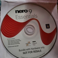 Nero 9 Essentials CD Burning Software Kit Drivers And Manuals DISC ONLY Linux 4 picture
