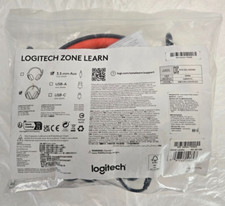 Logitech Zone Learn Headset For Kids 3.5mm AUX #981-001398 Classic Blue / Orange picture