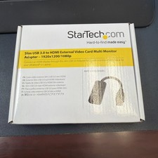 NEW Startech Slim Usb 3.0 To Hdmi External Video Card Multi Monitor Adapter  picture