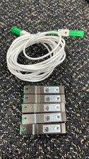 Lot of 5 Nokia GPON SFP Module 3FE46899AB ONU I-Temp 1310 TX with Optical cables picture