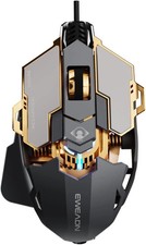 G5 Wired Gaming Mouse, Ergonomic RGB Computer Mouse, 12800 Adjustable DPI, 9 Pro picture