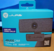 JLAB JBUDS CAM WJBCAMRBLK124, USB Webcam-2k/1080P HD-two Microphones-BLK-NEW picture