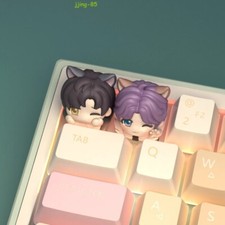 Love and Deepspace Q edition Anime Keycap Keyboard Cospaly Decorate Cartoon Gift picture