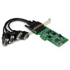 StarTech-New-PEX4S232485.. _ STARTECH 4 PORT PCI EXPRESS PCIE SERIAL C picture