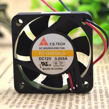 2pcs Y.S.Tech FD124010LS 4010 DC 12V 0.055A 3pin computer industrial cooling fan picture