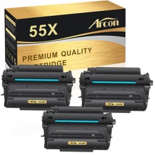3× CE255X 55X Toner Cartridge Fit For HP LaserJet P3011 Enterprise 500 MFP M525f picture
