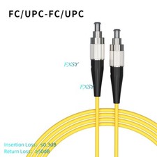 20m 30m 40m 50m 100m FC/UPC to FC/UPC Single Mode Simplex Fiber Optic Patch Cord picture
