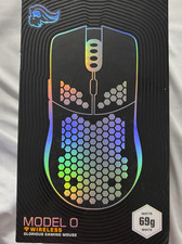 Glorious PC Gaming Race Model O Wireless Matte White RGB Mouse 19000 DPI picture