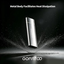 GOFATOO Portable External SSD 1050MB/s Silver Gray USB3.2 Gen2 1TB picture