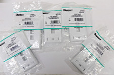 Panduit NK2FWHY Netkey 2 Position Faceplate Qty: 5 picture