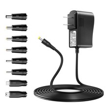 ZOZO 10W 5V 2A AC/DC Adapter Replacement 5Volt 2Amp Power Cord Black picture