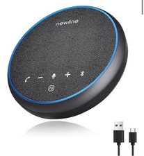 Conference Speaker and Microphone, 2 Mics 360° Voice Pickup, AI Noise Reduction picture