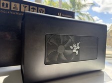 Razer Core X eGPU 650W Thunderbolt 3 External GPU Enclosure CIB Excellent picture