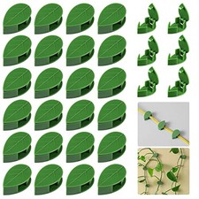 QRWT 30 Pieces Plant Climbing Wall Fixture Clips Self 30Pcs-Leaf Shaped picture