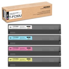4 Pack T-FC50U Toner Cartridge Set CMYK for E-Studio 2555C 3555C 3055C 5055C  picture