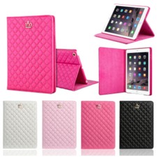Luxury Crown For iPad 9th 8th 7th 6th 5th Air 4 5 Case Smart Leather Stand Cover picture
