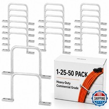 Yaocom 50 Pcs 3 Inch Cable Management D Ring Aluminum Distribution Ring picture