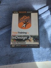 Total Training for Adobe InDesign 2 DVD CD-ROM 2002 Opened Never Used picture