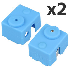2x Protective Silicone Sock Insulating Shell for E3D V6 Extruder Lot picture