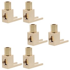Gold Plated Pure Copper Audio Spade Banana Plug Adapter for Theater Sound System picture