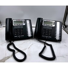 Allworx Phones 9224 Dual VoIP IP Office Phone System Desk Telephone Lot of 2 picture
