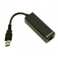 Lenovo USB External 56K Cat Modem Fax 43R1815 RD02-D400 Windows 7 8 10 XP Vista picture