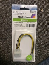 StarTech LP4PCIEXADAP 6in LP4 to 6 Pin PCI Express VideoCard Power Cable Adapter picture