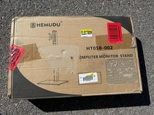 Hemudu - Dual Monitor Stand Black - HT05B-002 picture