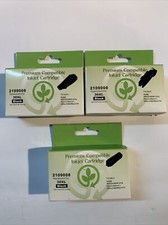(3) Premium Compatible Inkjet Cartridge Kodak Black 30XL 19ml #2109008 EXP 2015 picture