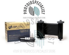 NEW IDP 659367 Black (K) Monochrome Ribbon Kit - 1200 Prints ***Free Shipping*** picture