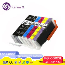 PGI580 CLI581 580XXL 581XXL Ink Cartridge For  PIXMA TS8150 TS8151 TS8152 TS8250 picture