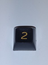 TRS-80 Model III Keyboard Replacement Key Cap (2) Vintage Original  picture