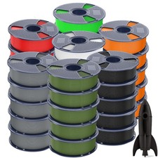 SUNLU 10KG PLA PLA+2.0 ASA SILK PETG ABS 3D Printer Filament 1.75mm 1KG/Spool picture