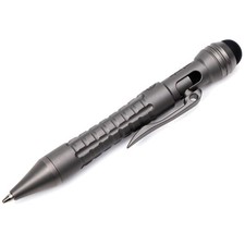 Mini Titanium Stylus - Smooth Writing, Keyring Hole Design picture