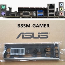 Original For Asus B85M-GAMER Shield IO I/O Rear Baffle Backplate Motherboard picture