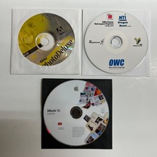 iWork 06 / Adobe Photoshop Deluxe / OWC 3 Disc Lot / Macintosh Computer Software picture