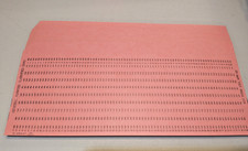 25 IBM Punch Cards ADC Form 230 Apr 1962 Air Force Classified Pink Data Cards picture
