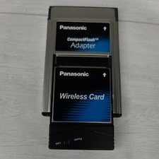 Panasonic CompactFlash Adapter And  wireless Lan card  from USA picture