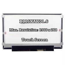 B116XAK01.6 HD 1366×768 11.6'' LCD LED Touch Screen Replacement 40 pins New picture