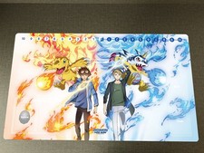 Digimon Playmat CCG DTCG TCG Mouse Pad Yagami Taichi Ishida Yamato Card Game Mat picture