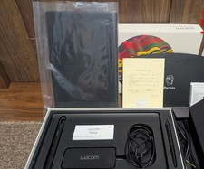 Wacom Mobilestudio Pro 13 Graphics Tablet DTH-W1320L/K0 w/ Adjustable Pen Stand picture